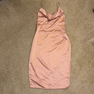Rose Pink Party Dress.